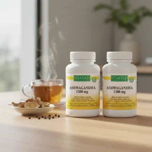 Vitatech Kit X2 Ashwagandha 1300 Mg 60 Cápsulas