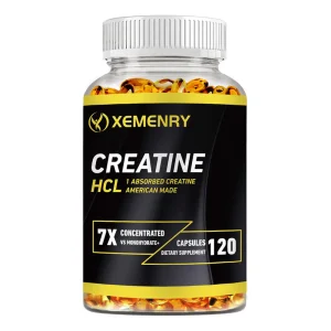Cápsulas de Creatina Xemenry 750 mg Insípido
