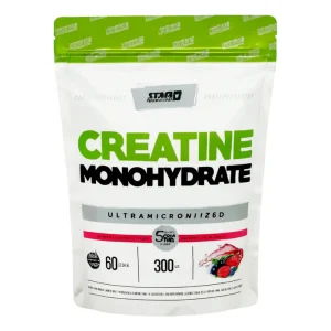 Creatina Monohidratada Star Nutrition 300g Frutos Rojos