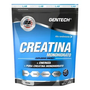Creatina Monohidrato Pura Gentech 500 Grs