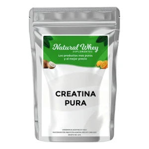 Creatina Pura Natural Whey 500g Micronizada
