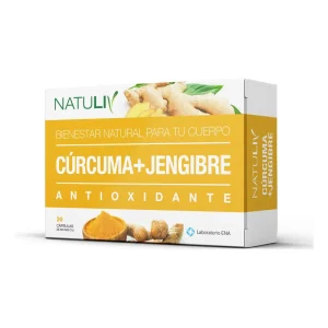 Curcuma + Jengibre Natuliv 30 Caps