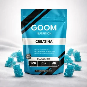 Gomitas Creatina 5g Goom Nutrition Blueberry