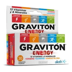 Gravitón Energy Vitaminas Minerales 30 Comp Alioth Pharma