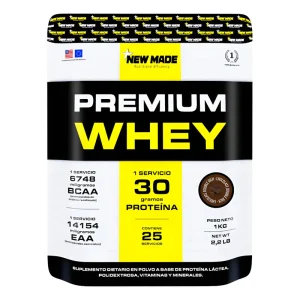 Proteína De Suero New Made 1kg Chocolate Doble Rich