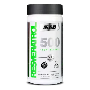 Resveratrol 500 Star Nutrition 60 Cápsulas