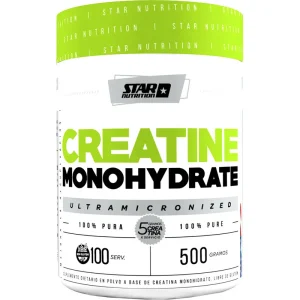 Creatina Monohidratada Star Nutrition 500g Sin Sabor