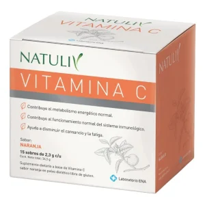 Vitamina C Natuliv Sobres 15 Unidades