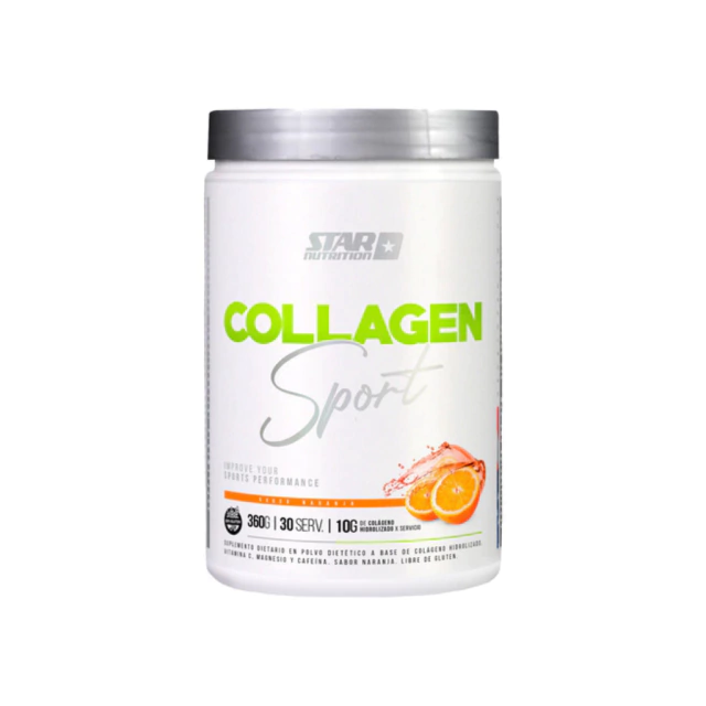 Star Nutrition · Collagen Sport Naranja 360g - Lanzamiento